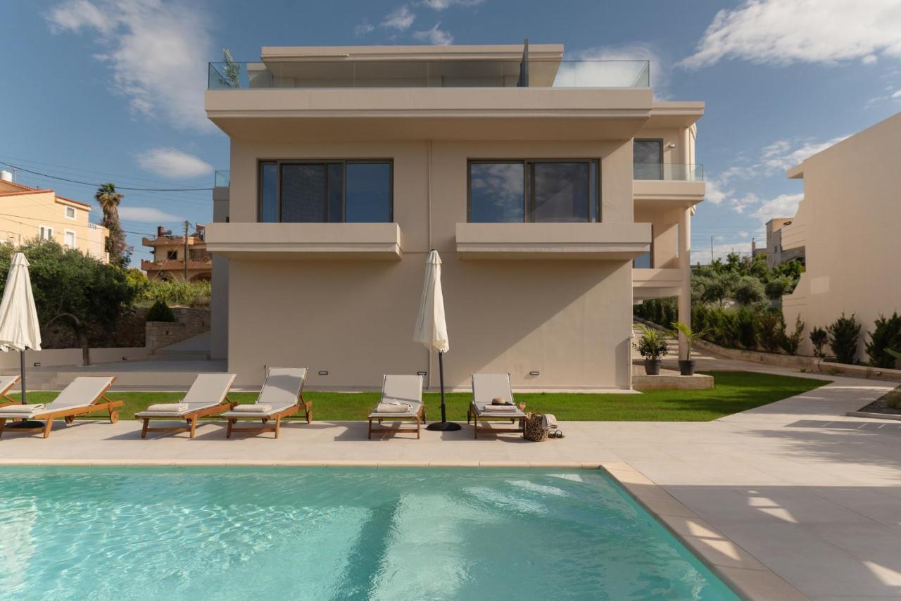 Oliva Verde Residences Galatas  ภายนอก รูปภาพ